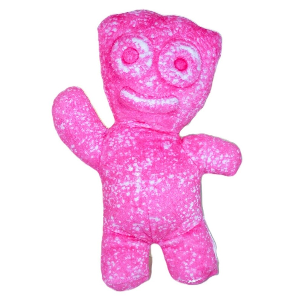 Sour Patch Kids~ Pink Gummy Candy Plush Stuffed Toy 6” No Tags